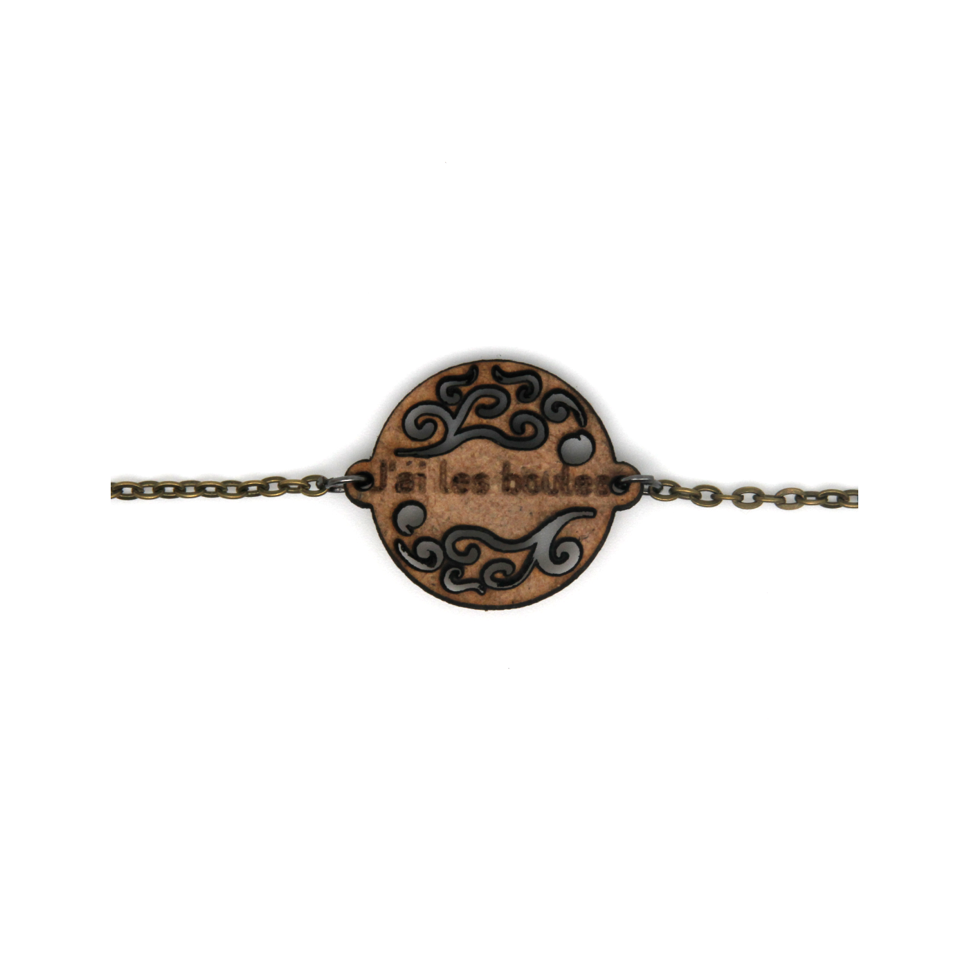 Bracelet personnalisé "Boule de Noël"