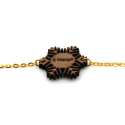 Bracelet personnalisé "Flocon"
