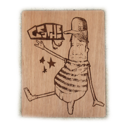Panneau de décoration "Grapher"