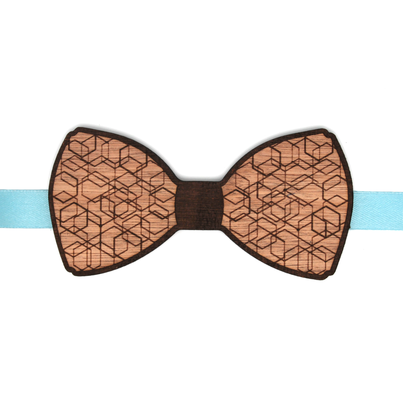 Noeud Papillon en bois "Graphique"