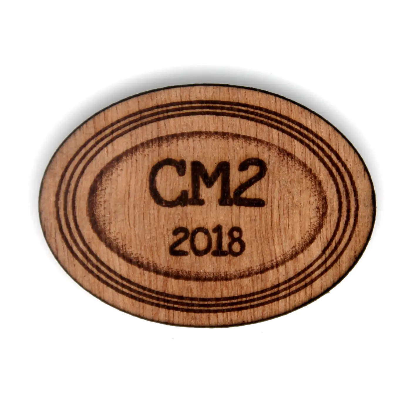 Magnet en bois design "Simple"