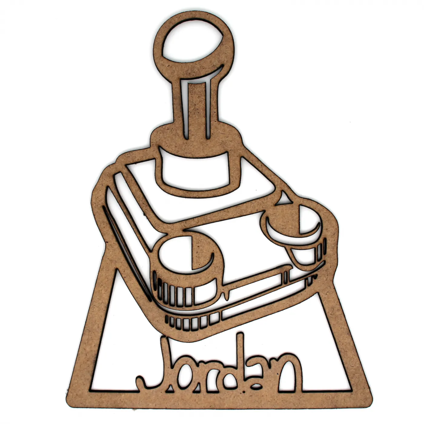 Prénom personnalisé en bois "Joystick"