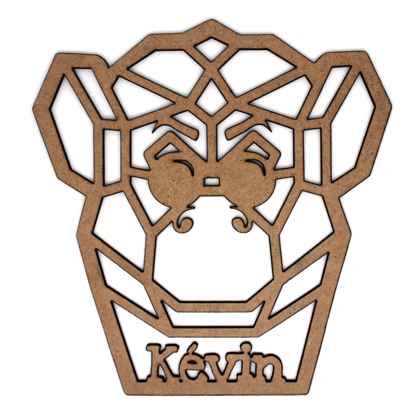 Prénom personnalisé en bois "Singe"