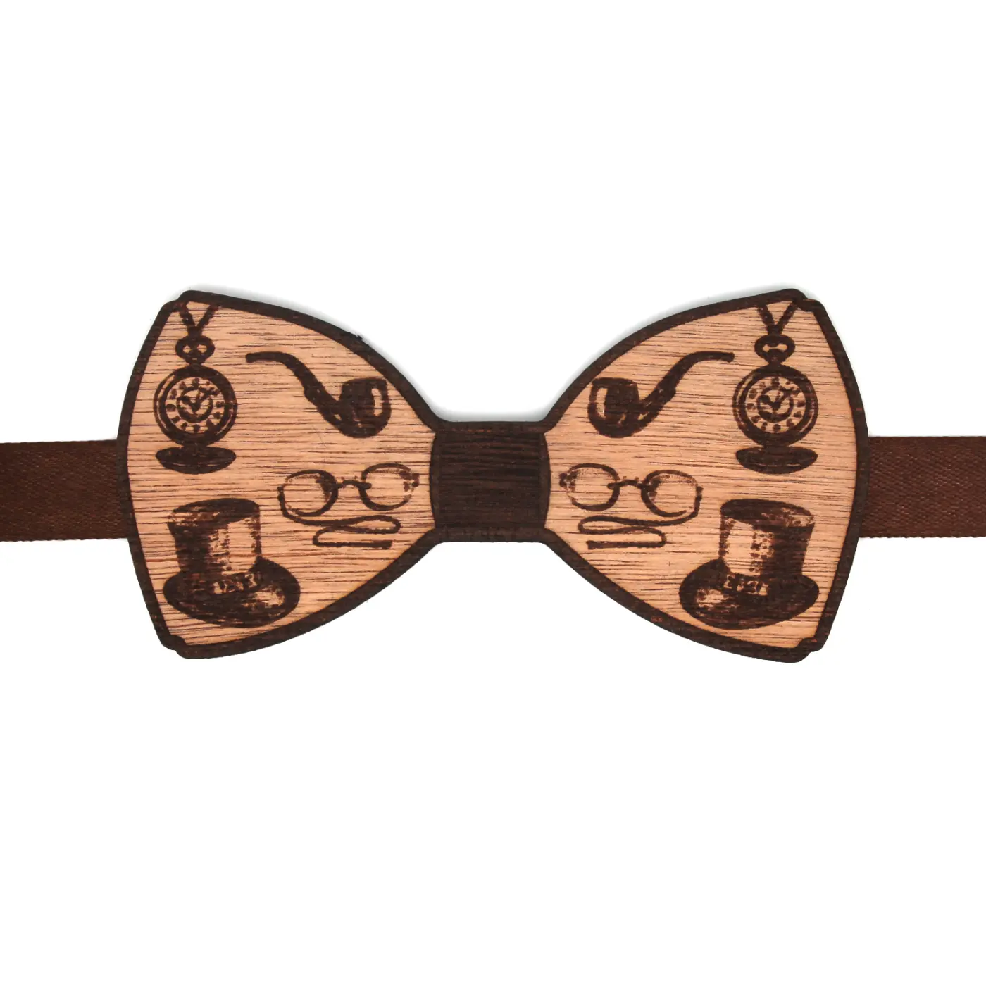 Noeud Papillon en bois "Gentlemen"