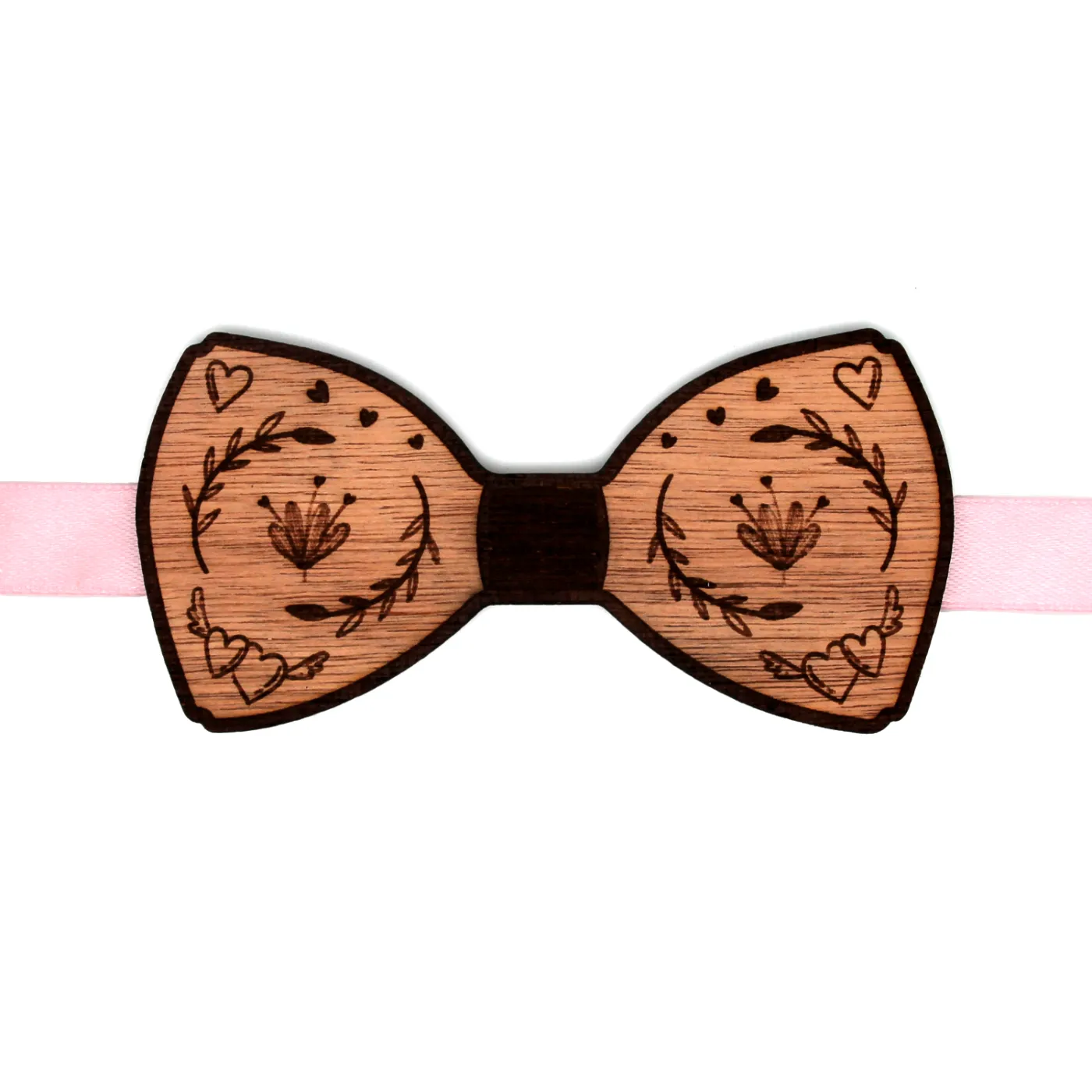 Noeud Papillon en bois "Bohème"
