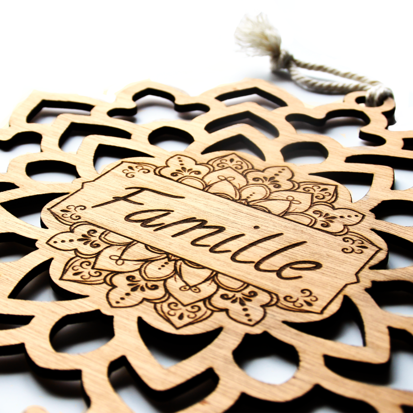 Attrape rêves en bois personnalisable