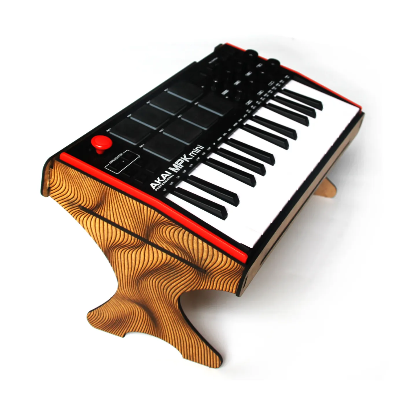 Support en bois personnalisable pour Akai MPK3 Mini Ondes