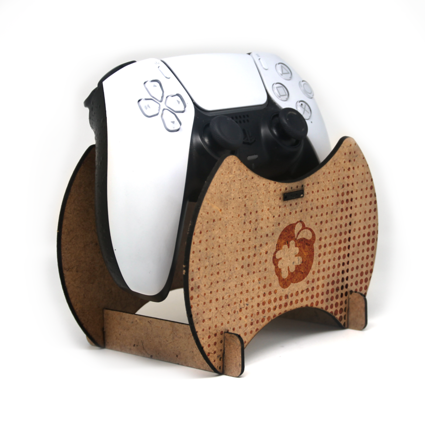 Support en bois personnalisable pour Manette "Abstrait"