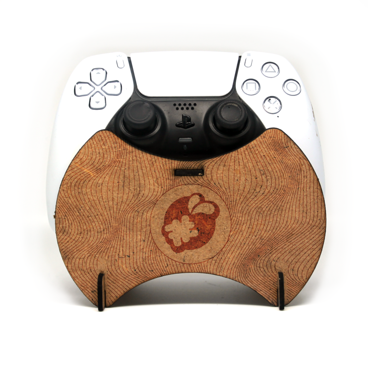 Support en bois personnalisable pour Manette de jeu "Ondes"