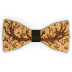 Noeud Papillon au design "Forêt"